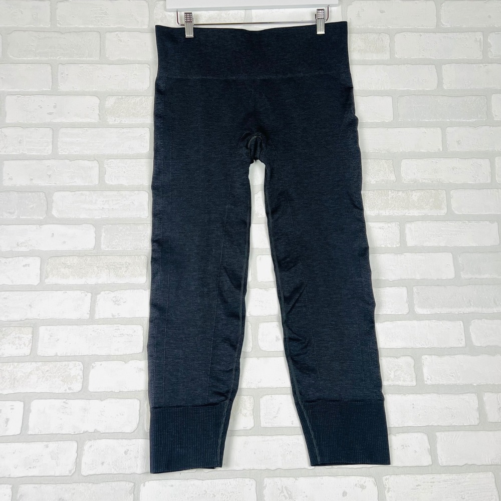 Lululemon Ebb to Street Tight 25 Grey Seamless High Rise Leggings Size 12